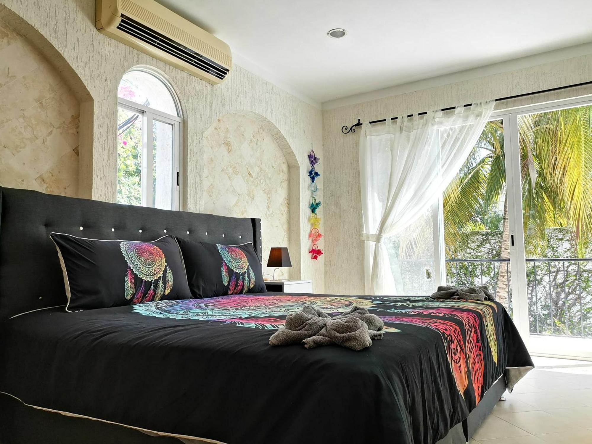 Beautiful & Cozy Near Beach Apartment Pool & Kingsize Bed Cancún Chambre photo