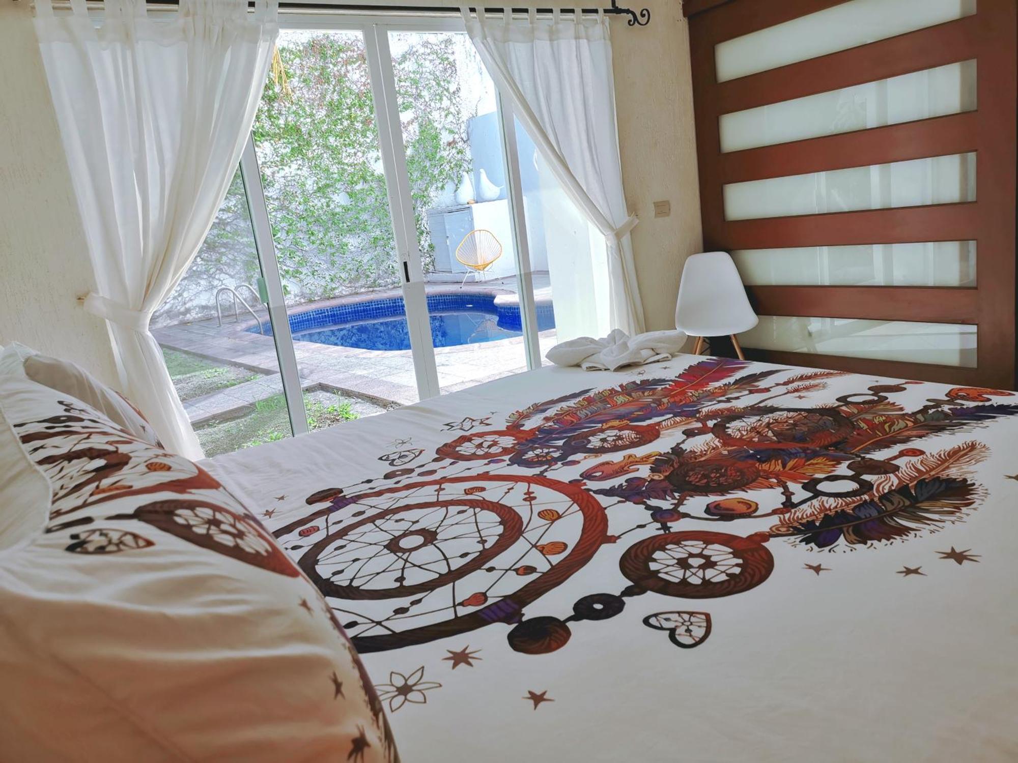 Beautiful & Cozy Near Beach Apartment Pool & Kingsize Bed Cancún Chambre photo